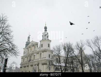 Polen Krakau Str. Bernards Kirche Stockfoto