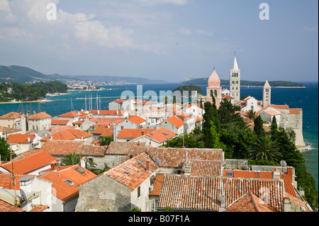 Kroatien, Kvarner Region, Insel Rab, Rab Stadt Stockfoto