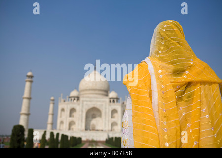 Taj Mahal, Agra, Uttar Pradesh, Indien Stockfoto