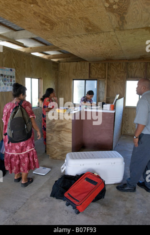 Flughafen, Jaluit-Atoll, Marshallinseln Stockfoto