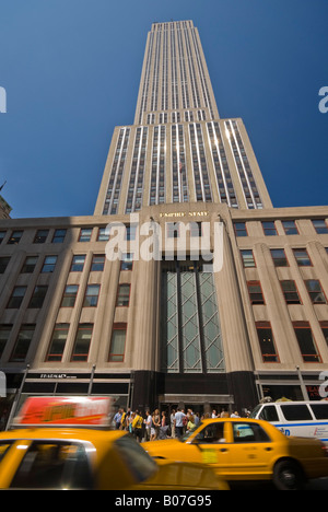 USA, New York City, Manhattan, Fifth Avenue, Empire State Building Stockfoto