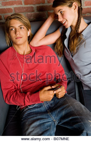 Flirten wegschauen