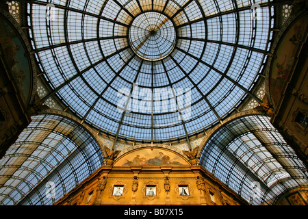 Galleria Vittorio Emanuele II Mailand Italien Stockfoto