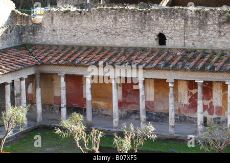 Oplonti Villa di Poppea Nerone Frau - Torre Annunziata - Kampanien-Italien - Europa Süd Italien World Heritage Stockfoto