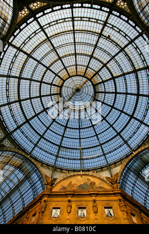 Galleria Vittorio Emanuele II Mailand Italien Stockfoto