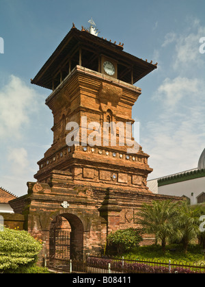 Minarett, Masjid Agung, Kudus, Indonesien Stockfoto