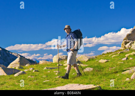 Wandern im Nationalpark Pirin Stockfoto