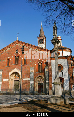 Basilika von Sant Eustorgio Mailand Italien Stockfoto