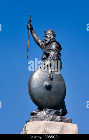 König Alfred der große Statue, Winchester, Hampshire, England Stockfoto