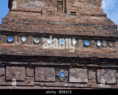 Detail des Minaretts, Masjid Agung, Kudus, Indonesien Stockfoto