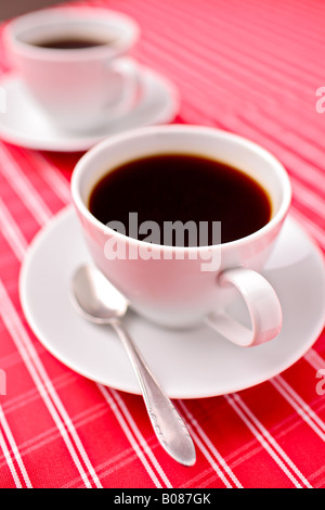 Zwei Kaffeetassen Stockfoto