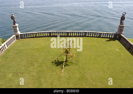 Garten in Isola Bella - Piemont-Norditalien Stockfoto