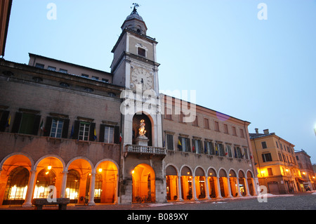 Piazza Grande in Modena - Emilia Romagna-Nord-Italien Stockfoto