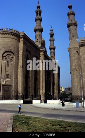 Wunderschöne Moscheen in der Altstadt von Kairo bekannt als Islamic Cairo Stockfoto