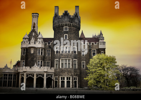 Casa Loma ein Schloss in Toronto Stockfoto