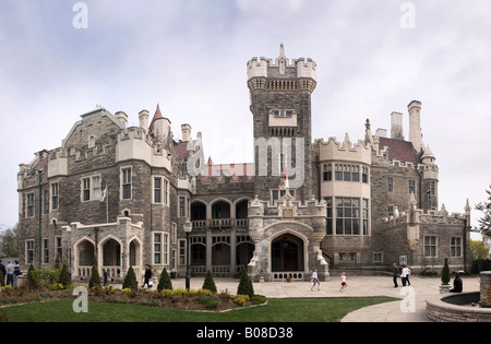 Casa Loma Schloss in Toronto Stockfoto