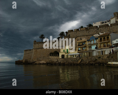 Peñíscola. Comarca del Bajo Maestrazgo. Província de Castellón. Comunidad Valenciana. España / Peñíscola. Bajo Maestrazgo. Provinz Castellón. Region Valencia (Valencia). Spanien Stockfoto