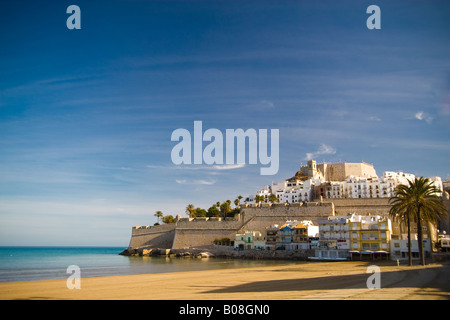 Peñíscola. Comarca del Bajo Maestrazgo. Província de Castellón. Comunidad Valenciana. España / Peñíscola. Bajo Maestrazgo. Provinz Castellón. Region Valencia (Valencia). Spanien Stockfoto