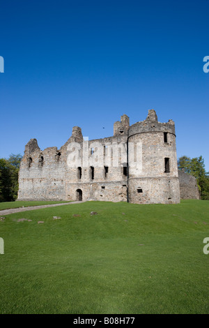 Balvenie Castle, Dufftown, Glen Fiddich, Moray, Schottland, Großbritannien Stockfoto