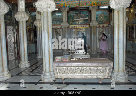Innen Jain-Tempel in Mumbai Indien Stockfoto