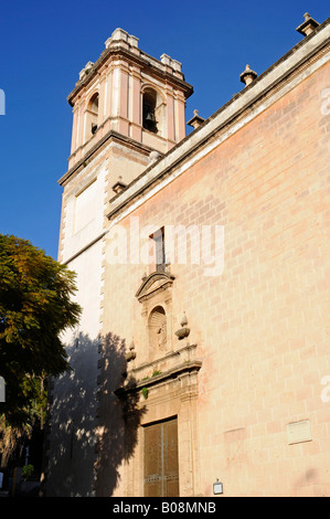 St. Marienkirche in Denia, Valencia, Costa Blanca, Spanien Stockfoto