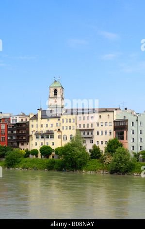 Blick auf Wasserburg am Inn, Upper Bavaria, Bayern, Deutschland Stockfoto