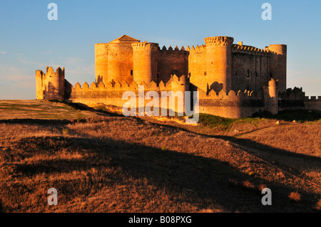 Castillo de Belmonte Castle, Belmonte, Region Castilla-La Mancha, Spanien Stockfoto