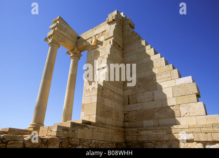 Tempel des Hylates (später verglich mit Apollo) in Kourion, Zypern Stockfoto