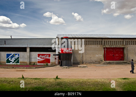 Coca-Cola-Abfüllanlage in Mwanza, Tansania Stockfoto