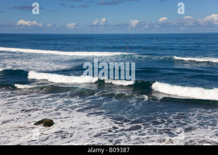 Playa del Socorro-Strand auf der Nordseite von Teneriffa, Kanarische Inseln, Spanien Stockfoto