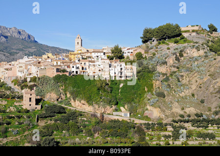 Polop De La Marina, Alicante, Costa Blanca, Spanien Stockfoto