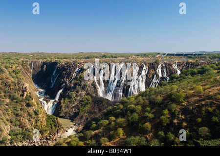 Ruacana Wasserfälle, Kunene Fluss, Kaokoveld, Namibia, Afrika