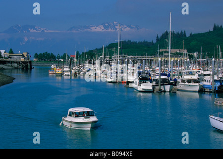 Hafen von Valdez, Prince William Sound, Alaska Stockfoto