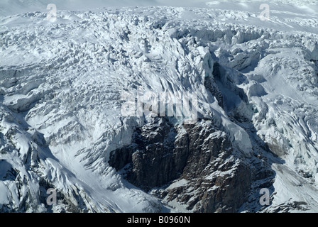 Mt. Großglockner gesehen vom Franz-Josefs-Hoehe, Glockner Gruppe, Carnithia, Austria, Europe Stockfoto