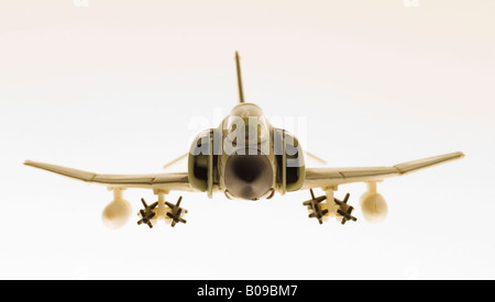 Modell von einem phantom Kampfjet F-4-J Stockfoto