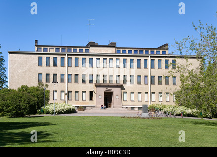 Nordösterbotten Museum (Pohjois-Pohjanmaan Museo in finnischer Sprache) in Oulu, Finnland Stockfoto