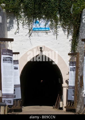 Der Eingang zum Tunnel Strände Ilfracombe Devon England UK Stockfoto