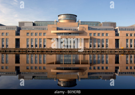 Schottische Regierung Sitz in Leith formal Scottish Executive Gebäude Stockfoto