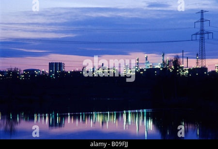 Chemiewerk Buna-Schkopau, Deutschland, Sachsen-Anhalt, BR Deutschland Stockfoto