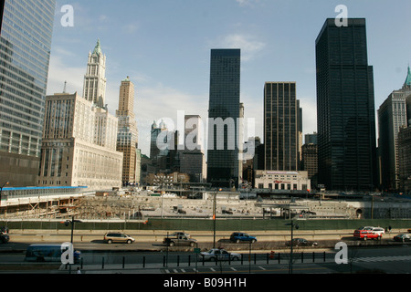 Ground Zero World Trade Center New York City Amerika Stockfoto