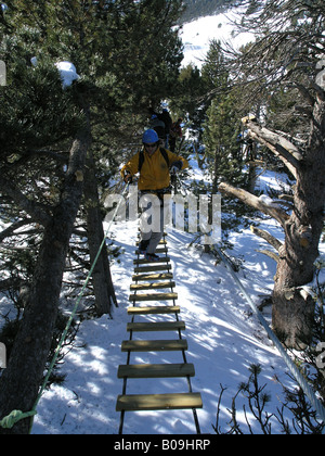 Abenteuersport Andorra Grau Roig Stockfoto