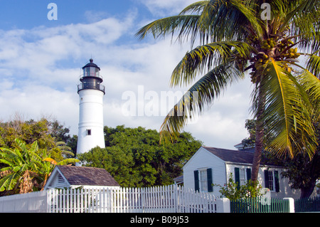 Die historischen Key West Leuchtturm Key West Florida USA Stockfoto