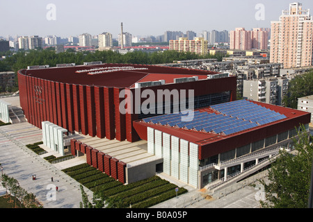 USTB Gymnasium die Universität der Wissenschaft und Technik Peking Judo und Taekwondo-Spiele für die Olympischen Spiele 2008 Stockfoto