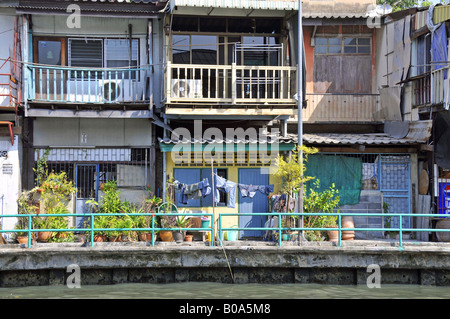 Elend und engen Gehäusen, Thailand, Bangkok Stockfoto