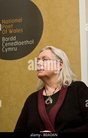 GILLIAN CLARKE der dritten nationalen Dichter von Wales Stockfoto