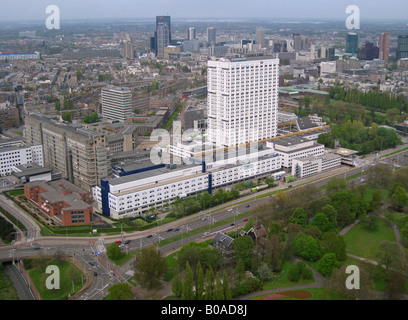 Luftbild Erasmus Medical Center in Rotterdam Stockfoto