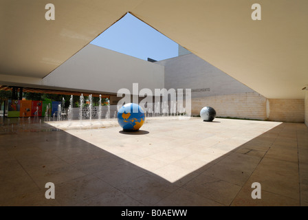 Lissabon. Portugal. Pavilhao Conhecimento Ciencia Viva wissen Pavillon für Live Science Park der Nationen Parque Das Nacoes Stockfoto