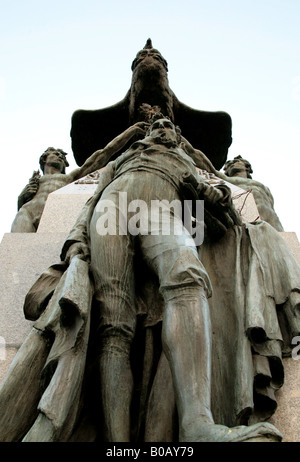 Ansichten von Panama City Bereich Casco Viejo oder Casco Antiguo an der Plaza Bolivar Stockfoto