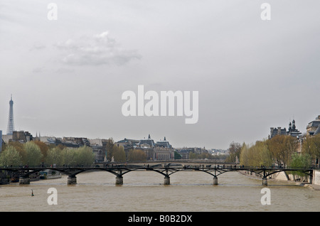 Pont des Arts in Paris Stockfoto