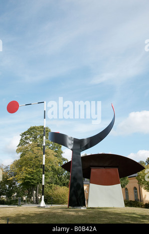 Die vier Elemente-Skulptur von Alexander Calder im Moderna Museet Stockholm Stockfoto